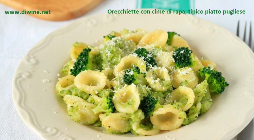 orecchiette con cime di rapa